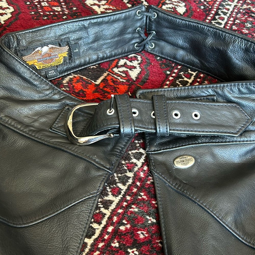 Harley Davidson unisex Leather chaps